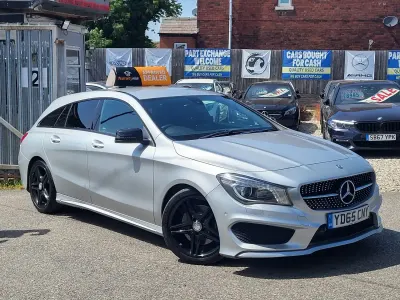 Used Mercedes CLA220 Shooting Brake AMG 2015 Silver Estate
