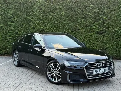 Used Audi A6 S-Line 2020 Black Sedan