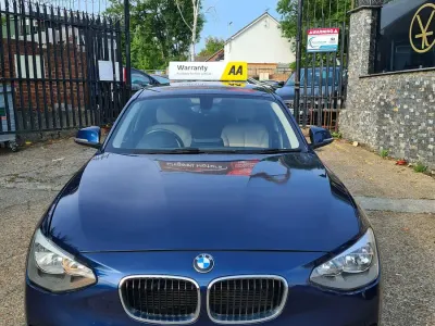 Used BMW 116 Impressive 2014 Blue Hatchback