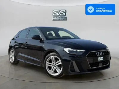 Used Audi A1 Sportback S-Line 116 HP (85 kW) 2019 Black Hatchback