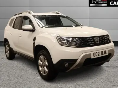 Second-hand Dacia Duster Comfort 90 CP (66 kW) 2021 Alb SUV