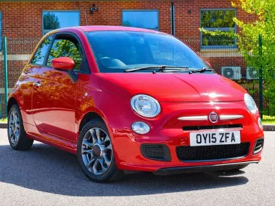 Używany Fiat 500 S 69 KM (50 kW) 2015 Czerwony Hatchback
