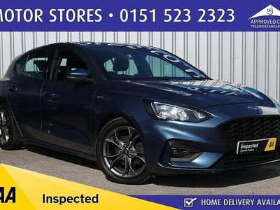 Usado Ford Focus ST-Line 150 HP (110 kW) 2019 Azul Citadino
