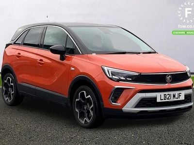 Used Vauxhall Crossland Elite 131 HP (96 kW) 2021 Orange SUV