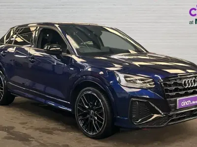 Used Audi Q2 Black Edition 150 HP (110 kW) 2022 Blue SUV
