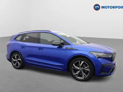 Used Skoda Enyaq iV SportlinePlus 210 kW (286 HP) 2024 Blue SUV