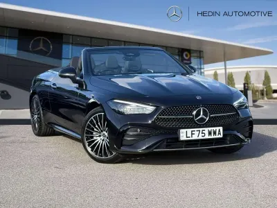 Used Mercedes CLE200 AMG Line Premium 204 HP (150 kW) 2025 Black Cabriolet