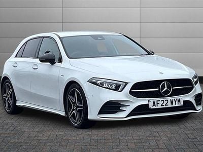 Used Mercedes A200 AMG Line Premium 163 HP (119 kW) 2022 White Hatchback