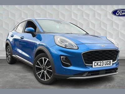 Used Ford Puma Titanium 125 HP (91 kW) 2023 Blue SUV