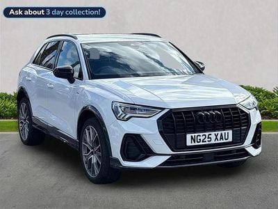 Used Audi Q3 Black Edition 147 HP (108 kW) 2025 White SUV