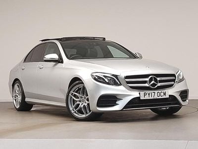 Used Mercedes E350 AMG Line Premium Plus 258 HP (189 kW) 2017 Silver Sedan