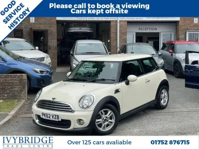 Used Mini ONE Hatch 98 HP (72 kW) 2012 White Hatchback