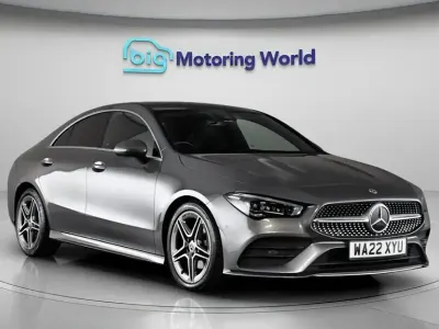 Begagnad Mercedes CLA180 AMG line 136 HK (100 kW) 2022 Grå Sedan