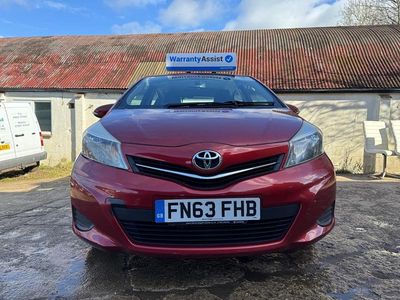 Used Toyota Yaris 2013 Red Hatchback