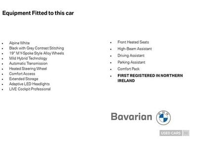 White Used 2022 BMW X4 M Sport SUV | £33,995 (Good price)