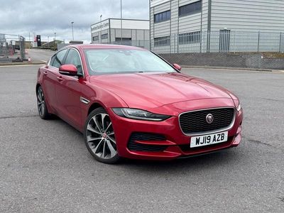 Used Jaguar XE S 180 HP (132 kW) 2019 Red Sedan