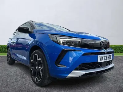 Used Vauxhall Grandland X Ultimate 130 HP (95 kW) 2023 Blue SUV