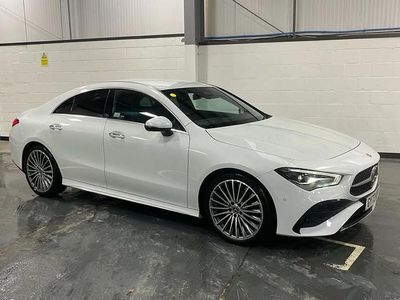 White Used 2023 Mercedes CLA200 AMG Line Premium Coupe | £32,298 (Expensive)