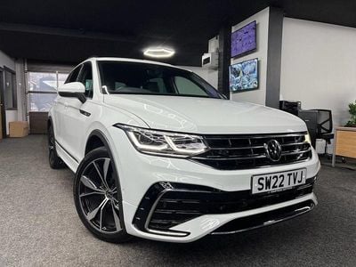 Used VW Tiguan R-line 150 HP (110 kW) 2022 White SUV
