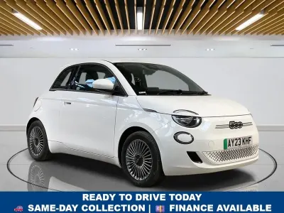 Used Fiat 500e Icon 86 kW (118 HP) 2022 White Hatchback