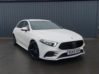 Used Mercedes A35 AMG Executive 306 HP (225 kW) 2019 White Hatchback