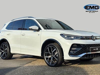 White Used 2025 VW Tiguan R-line SUV | £34,961 (Expensive)