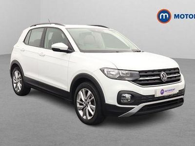 Used VW T-Cross SE 116 HP (85 kW) 2020 White SUV