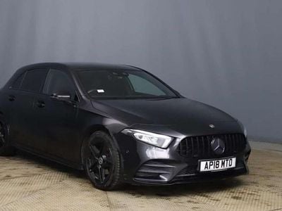 Used Mercedes A200 AMG Line Premium 2018 Black Hatchback