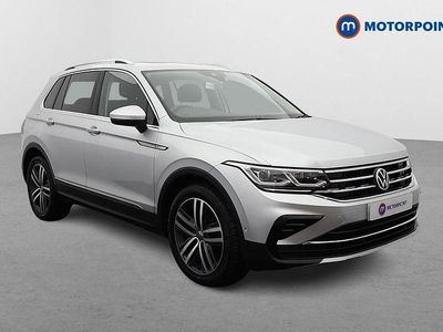 Silver Used 2021 VW Tiguan Elegance SUV | £21,899 (Fair price)