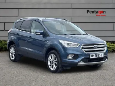 Used Ford Kuga Titanium 120 HP (88 kW) 2018 Blue SUV