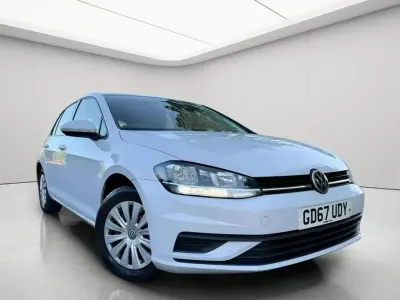 Used VW Golf VII S 125 HP (91 kW) 2018 Silver Hatchback