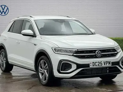 Begagnad VW T-Roc Cabriolet R-line 147 HK (108 kW) 2025 Vit SUV