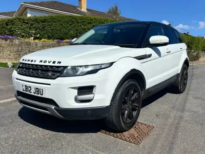 Used Land Rover Range Rover evoque Pure 2012 White SUV