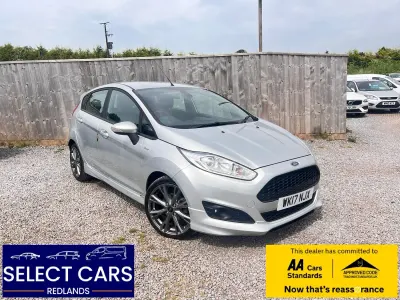 Used Ford Fiesta ST-Line 125 HP (91 kW) 2017 Silver Hatchback