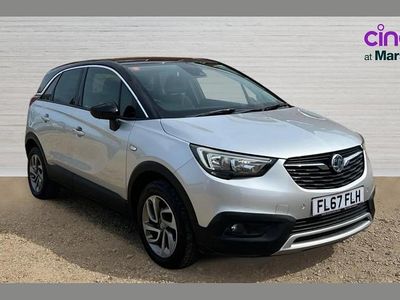 Used Vauxhall Crossland X 117 HP (86 kW) 2018 Silver SUV
