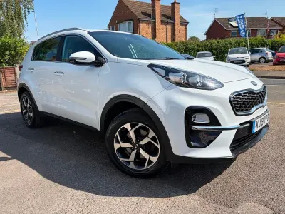 Used Kia Sportage 177 HP (130 kW) 2019 White SUV