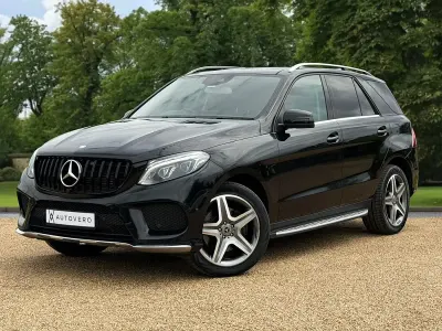 Used Mercedes GLE250 AMG Line Premium 204 HP (150 kW) 2015 Black SUV