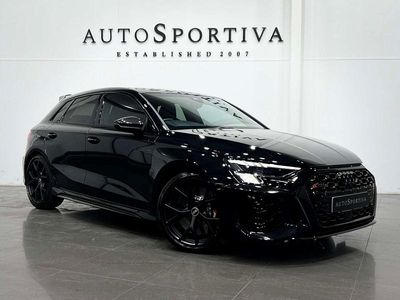 Black Used 2022 Audi RS3 Sportback Sport Hatchback | £47,490 (A bit pricey)