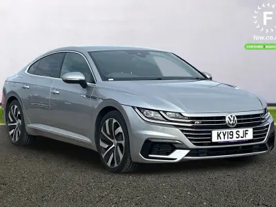 Used VW Arteon R-line 190 HP (139 kW) 2018 Silver Hatchback