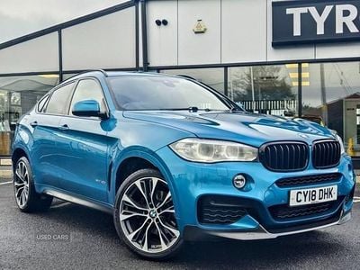 Blue Used 2018 BMW X6 M Sport SUV | £24,450 (A bit pricey)