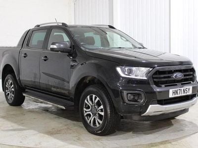 Black Used 2021 Ford Ranger Wildtrack Pickup | £14,495 (Super price)