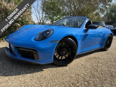 Used Porsche 911 Carrera 4 Cabriolet 480 HP (353 kW) 2023 Blue Cabriolet