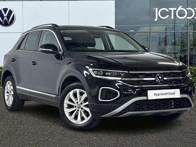 Black Used 2023 VW T-Roc Style SUV | £23,428 (Fair price)