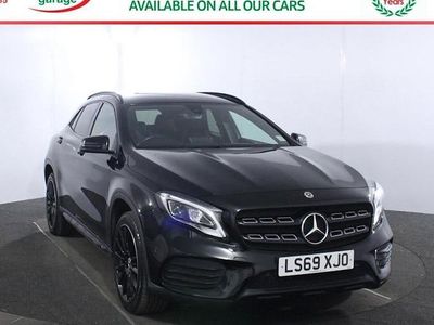 Käytetty Mercedes GLA180 AMG line 122 HP (89 kW) 2019 Musta Katumaasturi