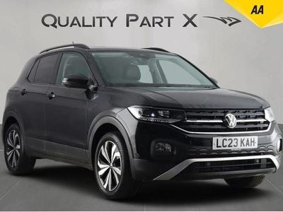 Used VW T-Cross Black Edition 110 HP (80 kW) 2023 Black SUV