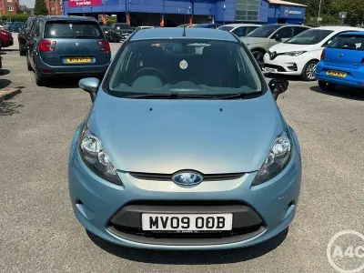 Used Ford Fiesta Style 82 HP (60 kW) 2009 Blue Hatchback