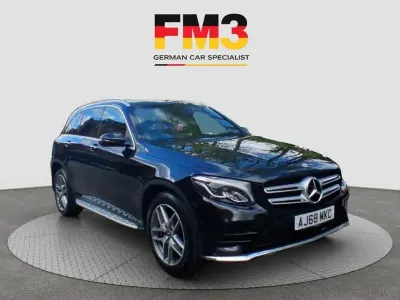 Used Mercedes GLC220 AMG Line Premium 170 HP (125 kW) 2018 Black Estate