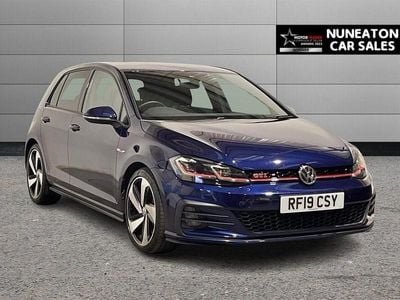 Blue Used 2019 VW Golf VII GTI Hatchback | £18,850 (Good price)