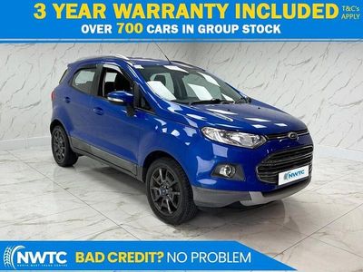 Blue Used 2016 Ford Ecosport Titanium SUV | £6,495 (Fair price)