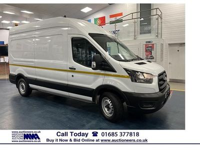 Used Ford Transit 130 HP (95 kW) 2021 White Van